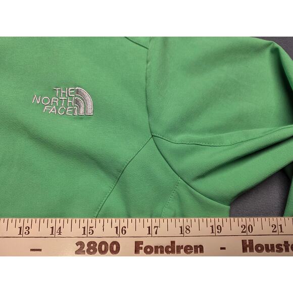 The North Face Apex Bionic Softshell Jacket Womens Size Medium Green Stretch - Picture 13 of 13